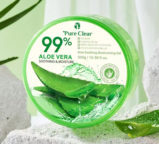 Aloe vera product packaging design